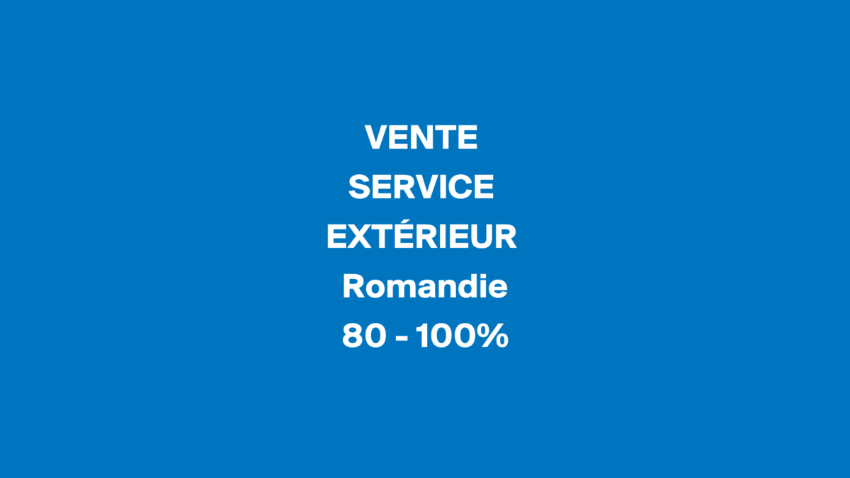 Vente service exterieur