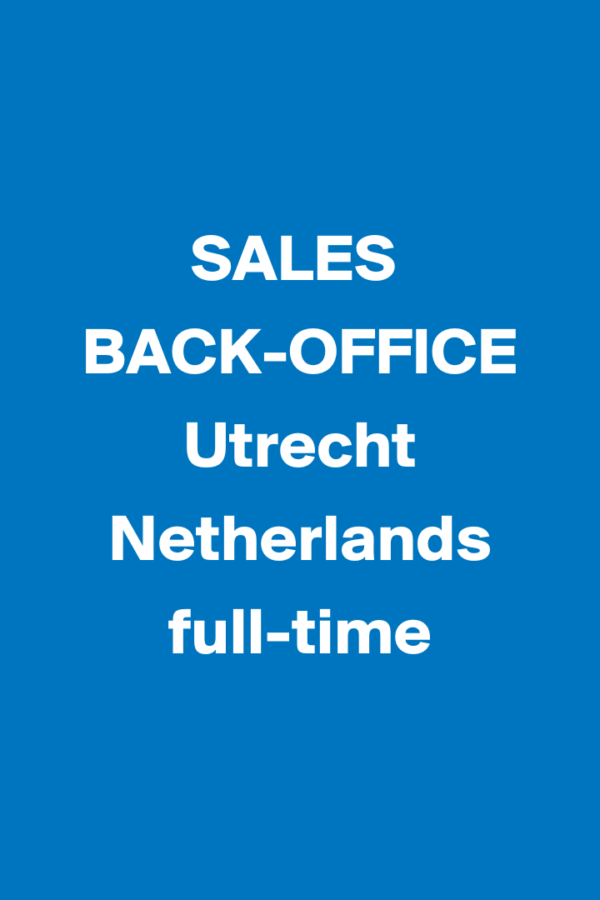 Sales NL Back Office