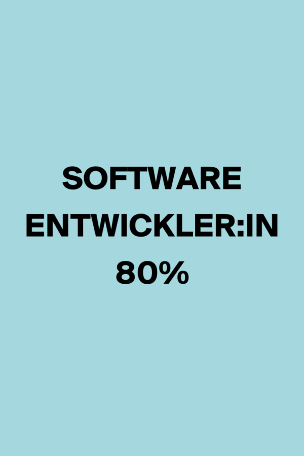 Software Entwicklerin