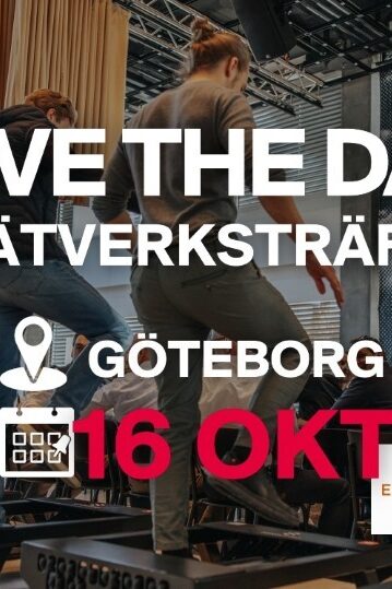 Flyer Sensopro event Goteborg Oct 16